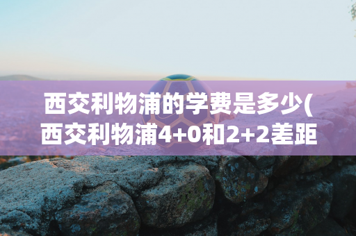 西交利物浦的学费是多少(西交利物浦4+0和2+2差距)