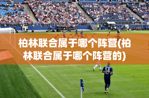 柏林联合属于哪个阵营(柏林联合属于哪个阵营的)