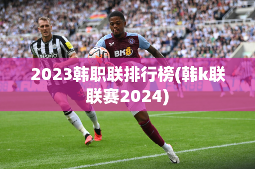 2023韩职联排行榜(韩k联联赛2024)