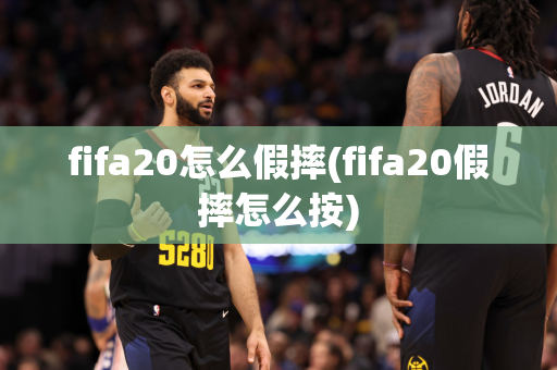 fifa20怎么假摔(fifa20假摔怎么按)